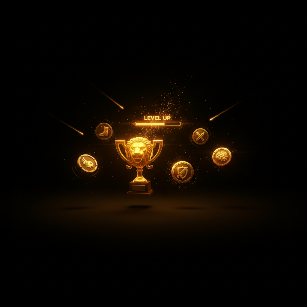 PostgreSQL Gamification Schema: 5 Tables, 12 Levels