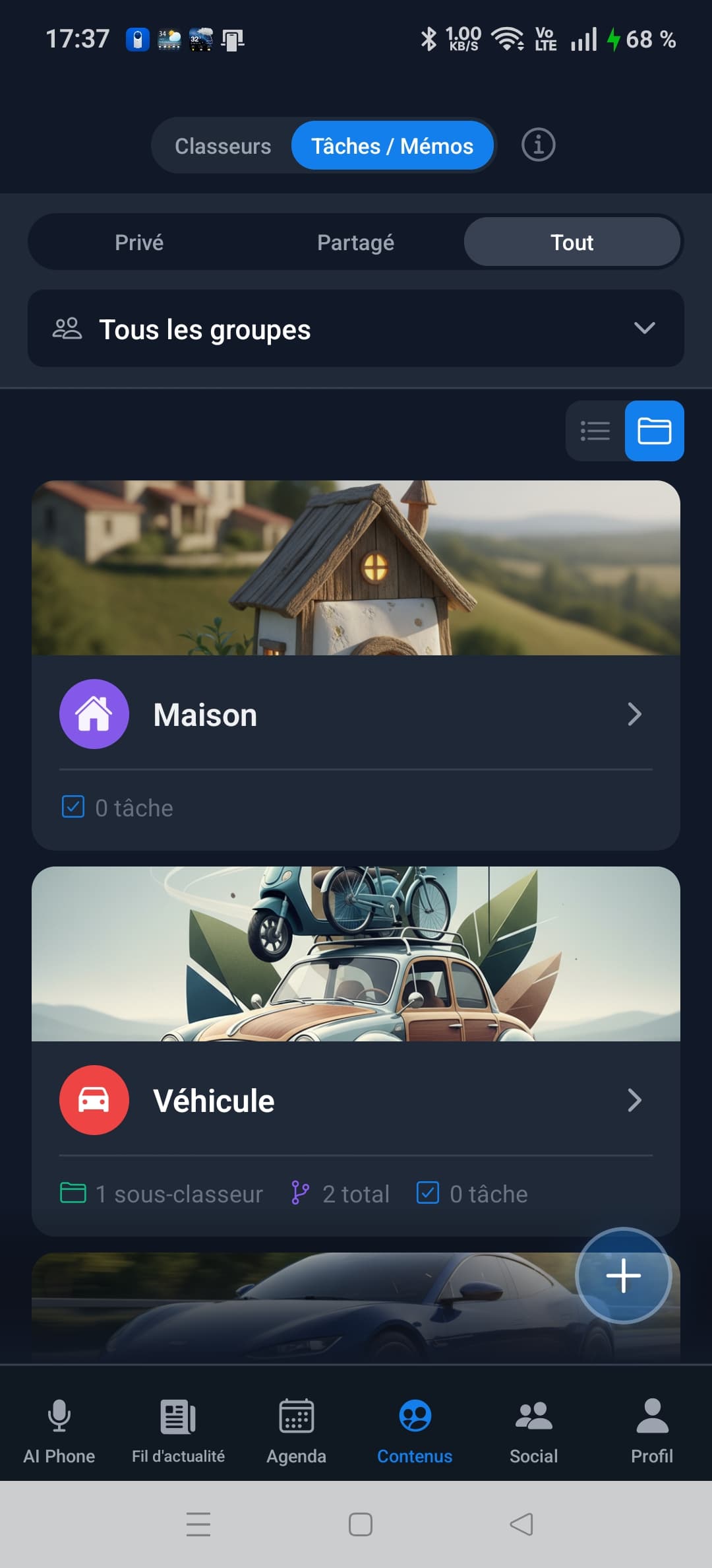 Tree-like Organization